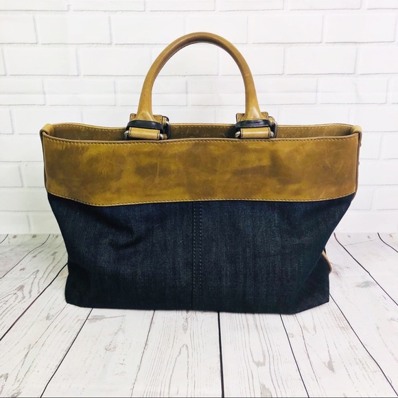 Chloe Denim Tote Bag. - Picture 3 of 8